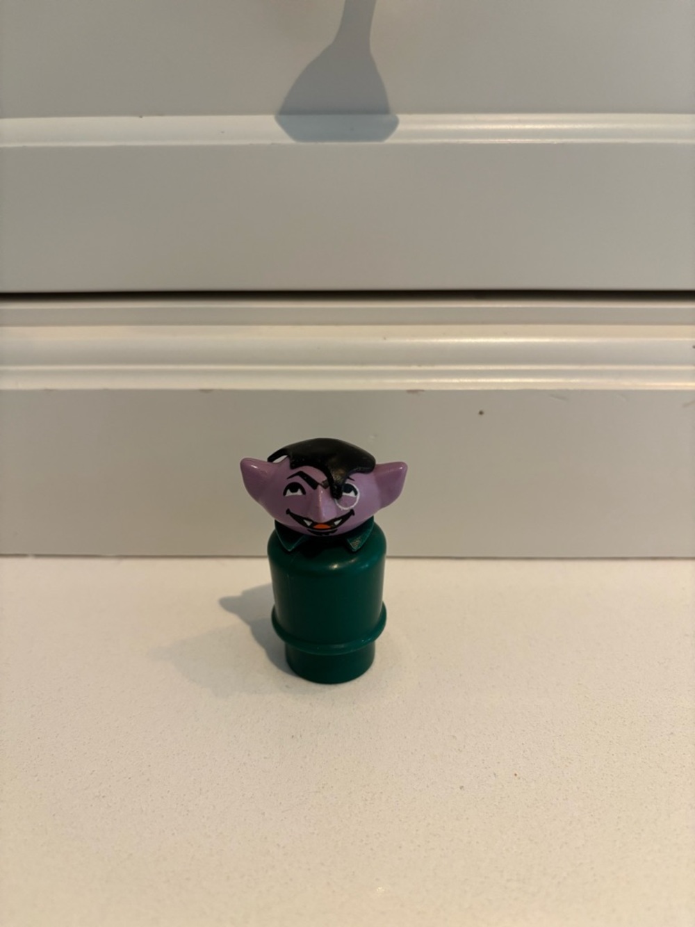 Vintage 1970s Fisher Price Little People Count von Count from Sesame Street